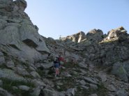 Arrivo al Colle della Crocetta