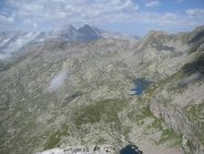 Panorama sul percorso di salita