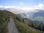 nel tratto finale il fondo della strada peggiora 