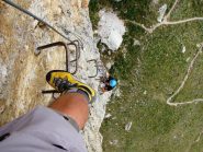 verticalità in parete