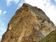 il bel pilastro dove corre la ferrata