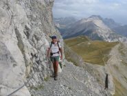 l'amico Fulvio con passo sicuro