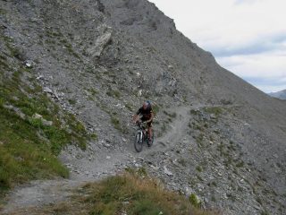 Sempre il traverso prima della punta.