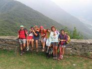 Pronti per ridiscendere prima dell'arrivo della pioggia