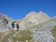 L'Oronaye sullo sfondo