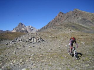 col de Chardonnet 2638 m.