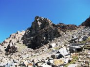 torrione centrale e canale di salita a dx