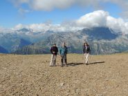 in cima al Diei, sullo sfondo il monte Leone