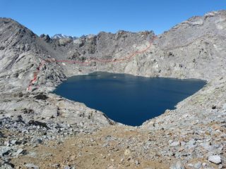 colle che dal L. gelato immette nel vallone del lago e col di Motta