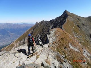 primi passi sulla cresta