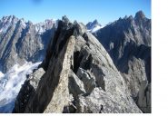 Un tratto..della cresta finale alla vetta