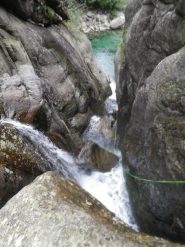 Ultima calata con laghetto finale