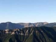 Il crinale dal Frontè al Saccarello