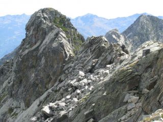 Primo aggiramento a nord ed intaglio