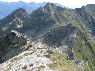 Dalla Cima Andelmel, il Bec delle Steie