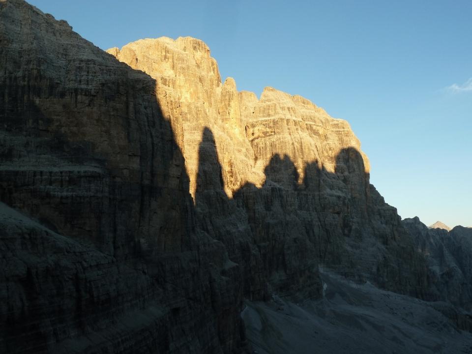 Ombre degli Sfulmini sul Crozzon