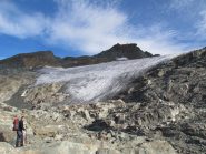 la terminale del ghiacciaio al 2982012