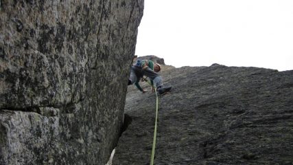 in salita sulla testa di Garibaldi