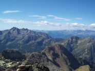 a sx il Mont Nery, la becca di Vlou e la Becca di Torchè