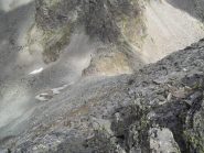Le roccette per scendere al Passo di Rissuolo