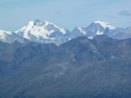 Il gruppo del Bernina dalla vetta