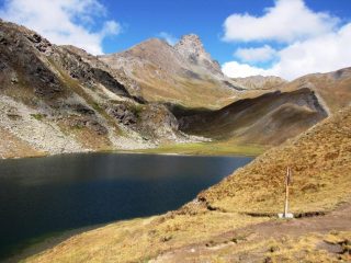 panorama dal lago bleu