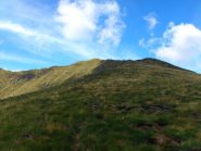 parte alta/superiore dell'itinerario