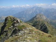 Panorama sulla cresta