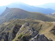 la cresta di salita