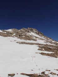 26 - sguardo indietro verso la Punta Ambin appena sceso