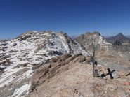 21 - dalla Punta Ambin, a partire da sx anticima del Sommeiller, Rognosa d'Etiache e Pierre Menue