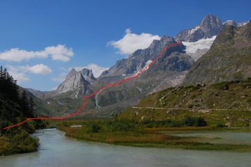Dal ponte al Combal il percorso di salita