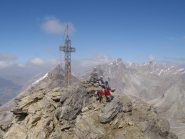 Gianni e Graziella sulla cima 