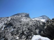 Dal passo Soreda verso la cima