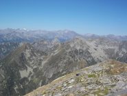 Panorama Corona di Spluga (al centro spunta il Sasso Bello)