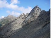 La cresta nord-est del Ruvi con in basso a sx il M.Barbeston..