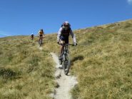 discesa dal Col de Mille