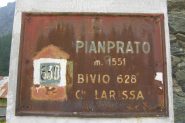 Nuova segnaletica in paese.... qui gli anni son altro che venti !