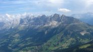 Il Catinaccio dalla forcella dei Campanili