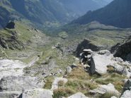 Vista dall'alto della Comba del Giardino