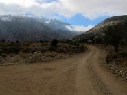 Il Dhikti, come ci appariva al mattino fra le nuvole