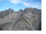 Il Thabor..e a sx il Roc de Valmeinier..dal Gran Adritto.