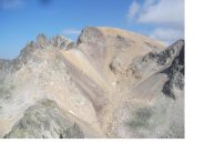 Vista sul Thabor dal Roc de Valmeinier..