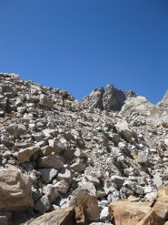 La salita al Colle Paur