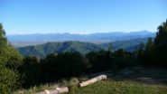 Vista verso il cuneese