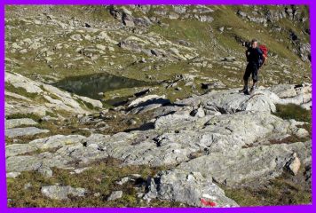 In vista del lago della Furce