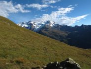 Bei panorami fin dall'inizio della salita