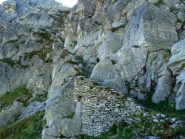 scalinata che scende al lago Boiret