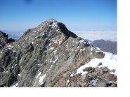 La vetta..dall'ultima porzione di cresta...
