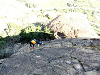 placche verticali...Chiara in azione